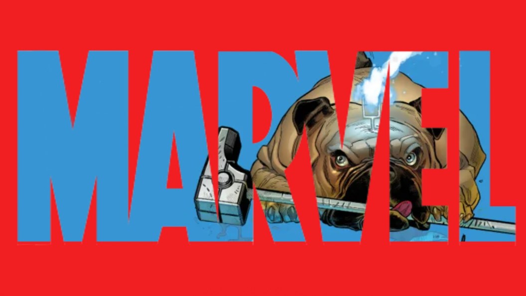 Marvel logo and Lockjaw