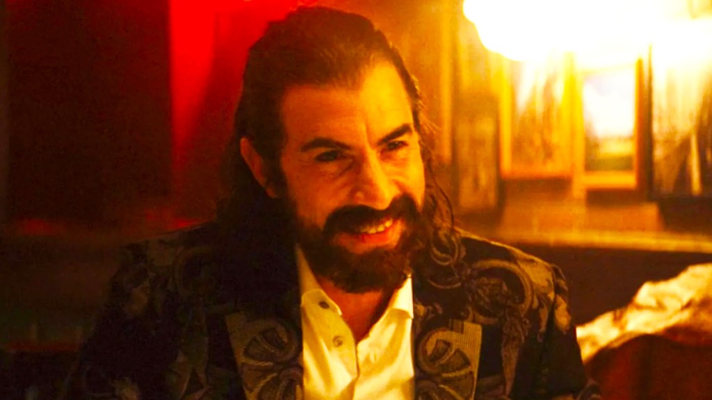 Mephisto smiling in Ironheart's finale