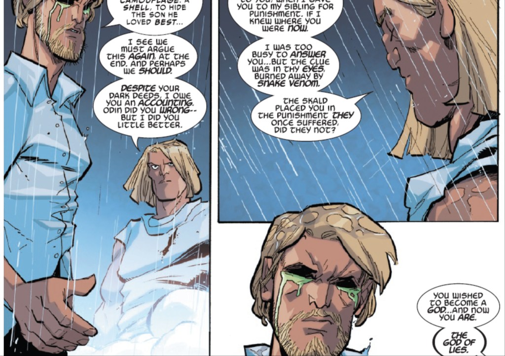 Thor meets Donald Blake in the Third Heaven