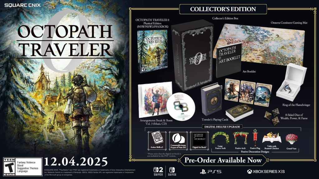 Octopath Traveler 0 Collector's Edition