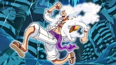 One Piece Luffy Gear 5 Frozen Giants