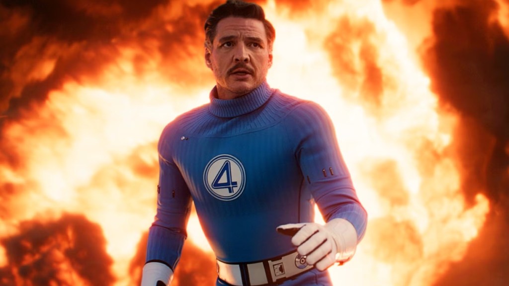 Pedro Pascal as Reed Richards in Fantastic Four First Steps