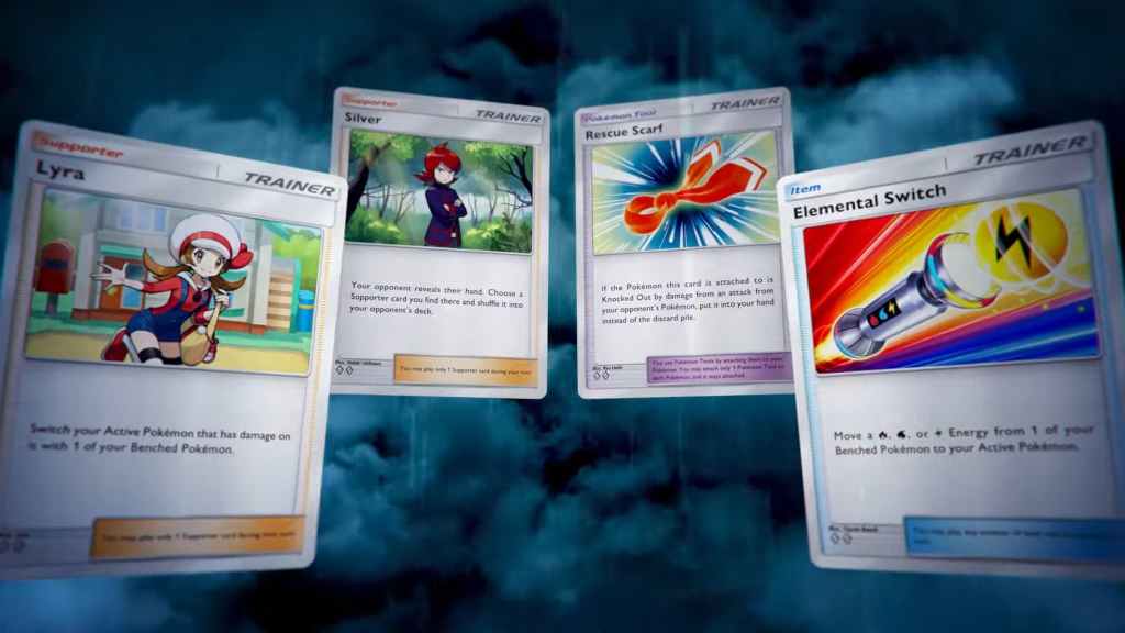 Pokemon TCG Pocket New Supporter and Item cards