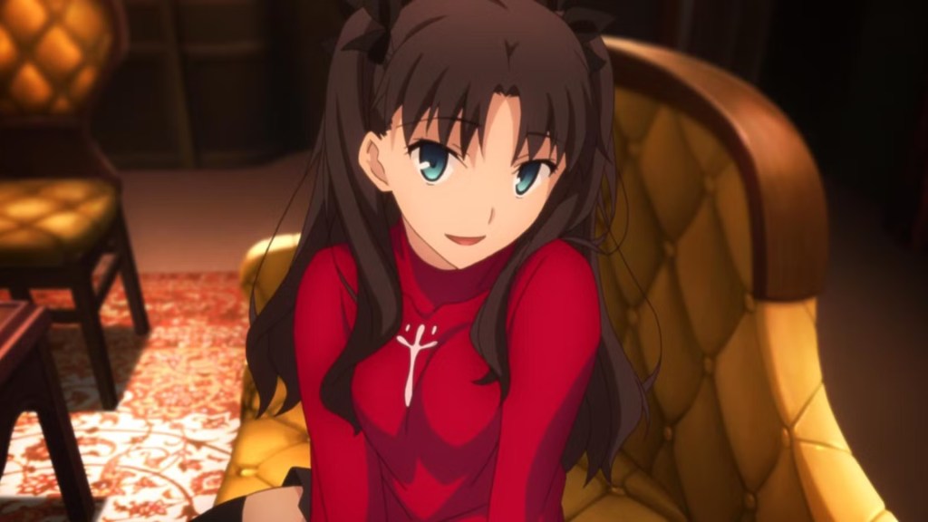 Rin Tohsaka from Fate tsundere anime characters