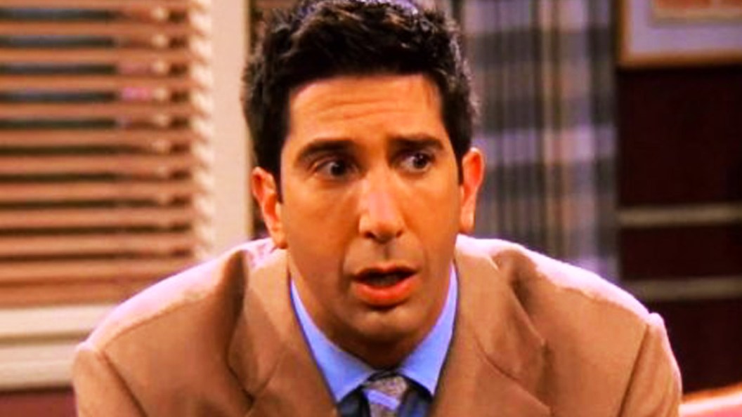 Ross Gellar shocked about Rachel's pregnancy in Friends
