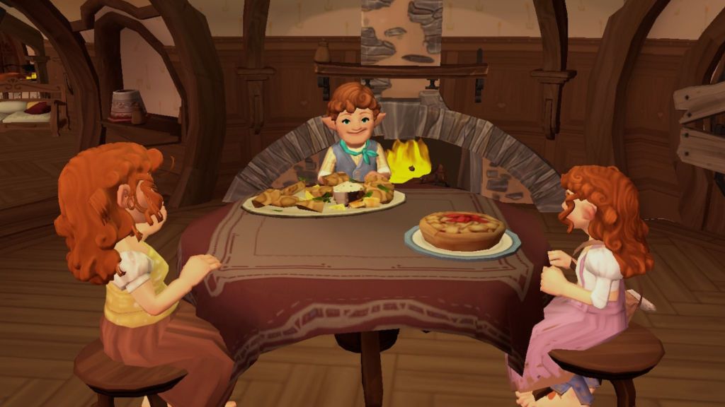 Shared Meal with the Cottons Tales of the Shire