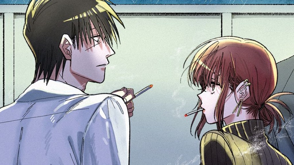 Smoking Behind the Supermarket With You manga anime adaptation
