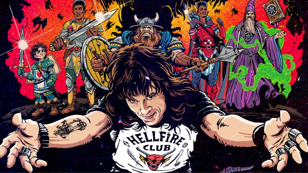 Stranger Things Welcome to the Hellfire Club Board Game