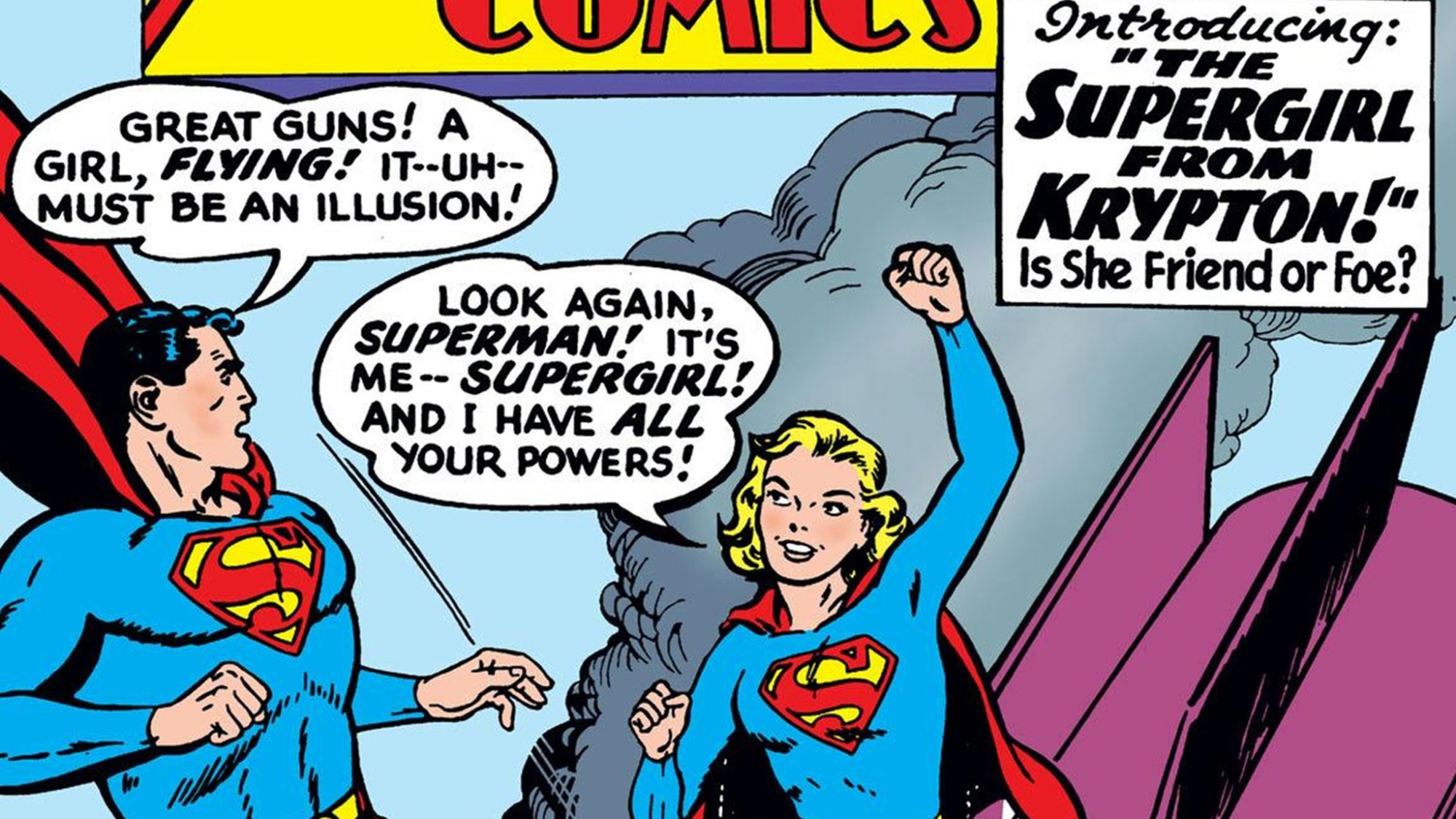Supergirl s Introduction to DC Comics Was Completely Bonkers