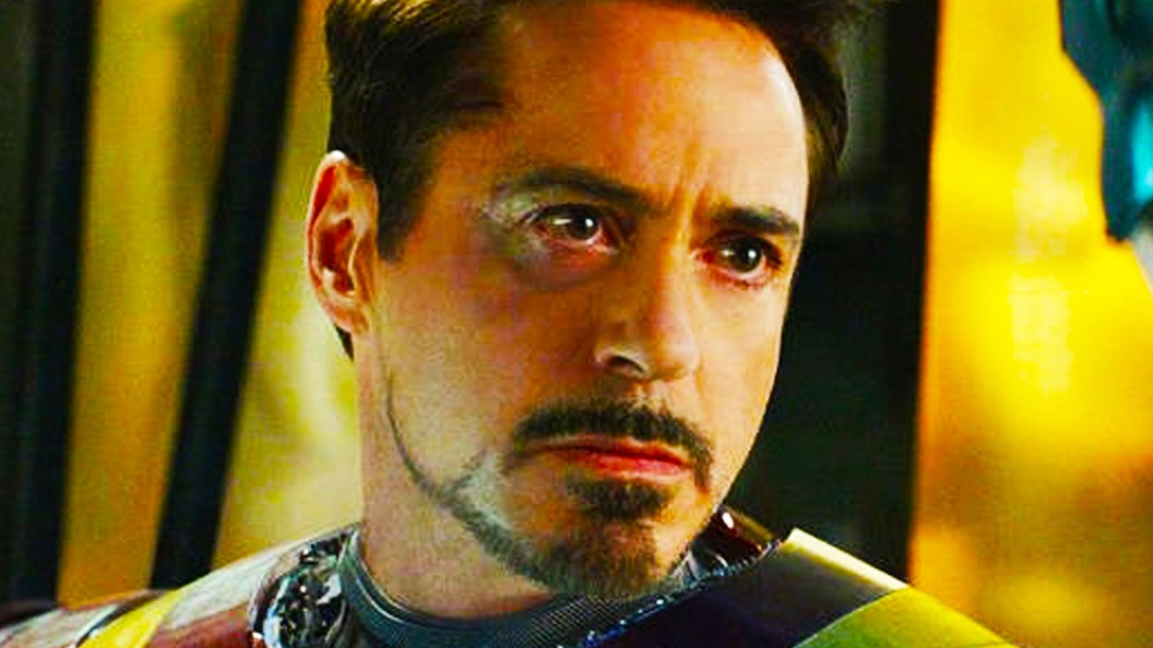 Tony Stark in the Iron Man suit in Captain America Civil War