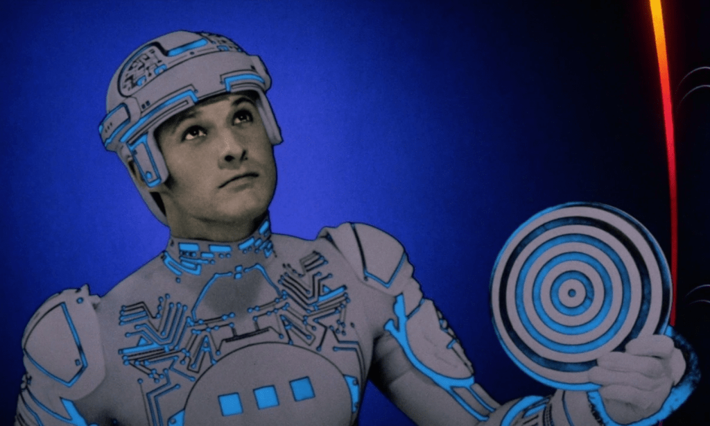 a still from Tron (1982)