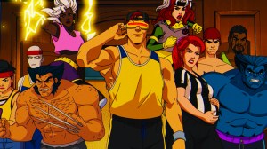 X-Men team facing Magneto in X-Men '97