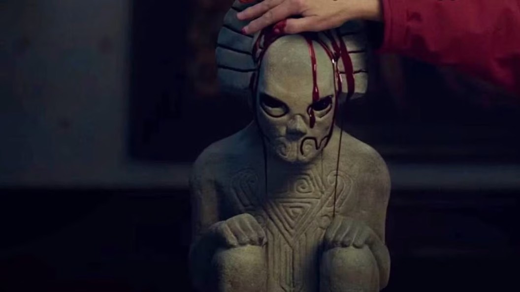 A still from the Netflix original series Archive 81