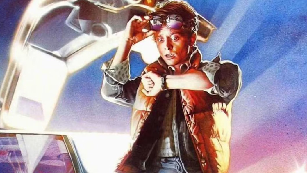 Marty McFly in a promotional image for Back to the Future