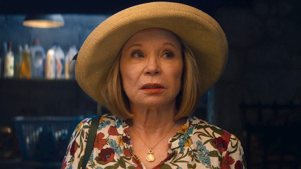 Debra Jo Rupp as Sharon Davis/Mrs. Hart in Agatha All Along