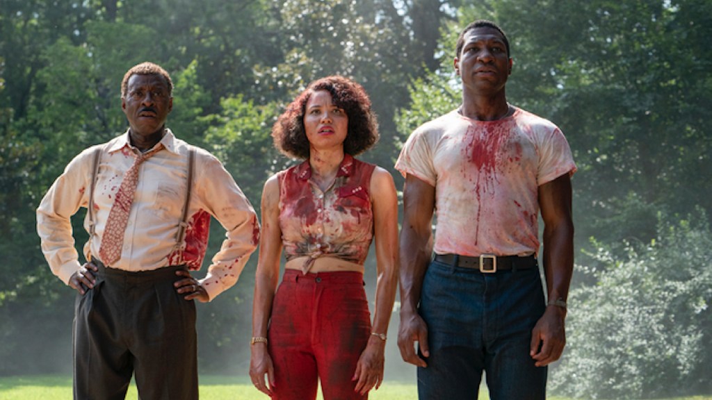 Courtney B Vance, Jurnee Smollett und Jonathan Majors im Lovecraft Country