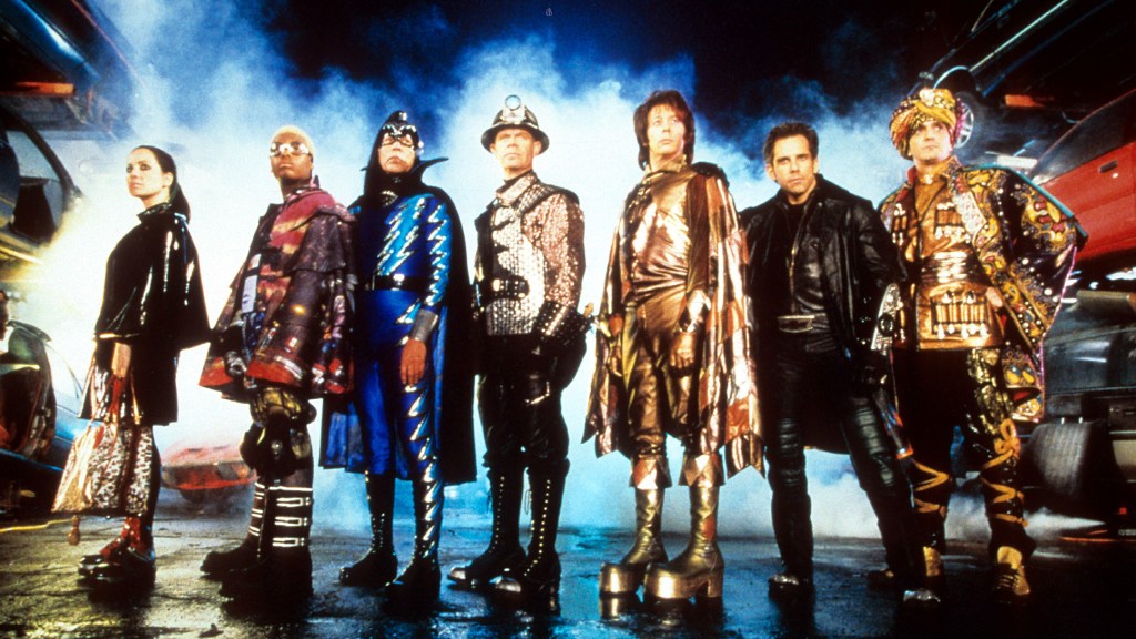 The cast of Mystery Men (1999)