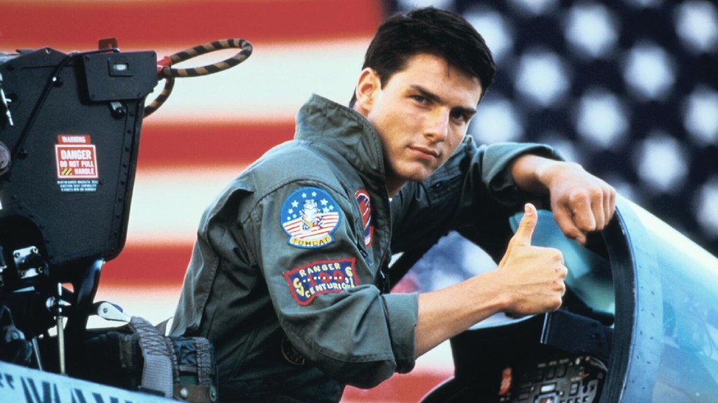 Top Cruise as Maverick in Top Gun (1986)