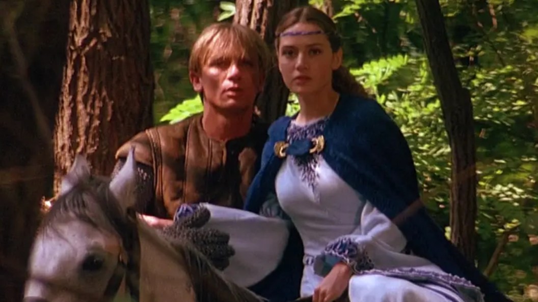 Daniel Craig and Kate Winslet in A Kid In King Arthur's Court