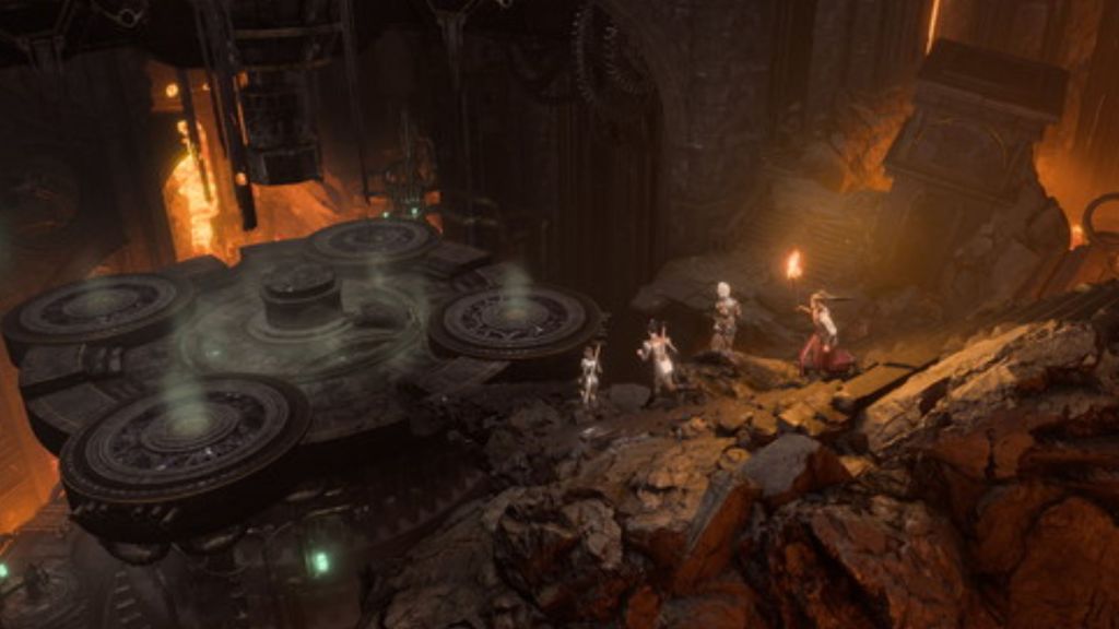 Baldur's Gate 3 Party Exploring