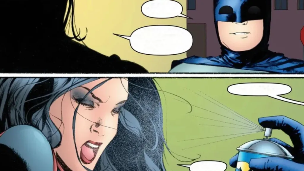 Bat-villan-female-repellent (Batman/ Planetary #1) by John Cassidy and Warren Ellis
