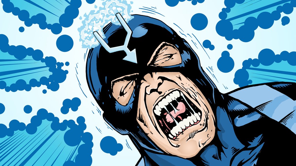 Black Bolt from Marvel Comics