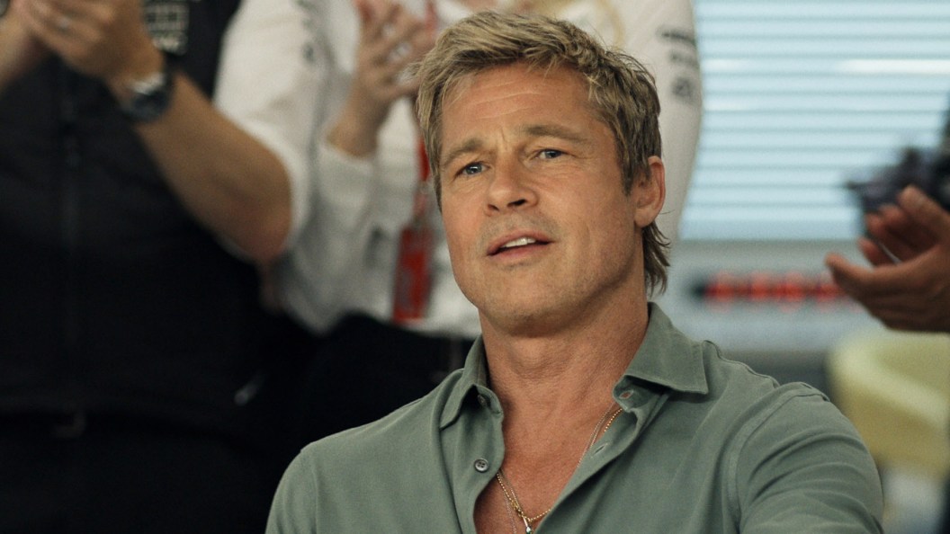 Brad Pitt as Sonny Hayes in F1 The Movie