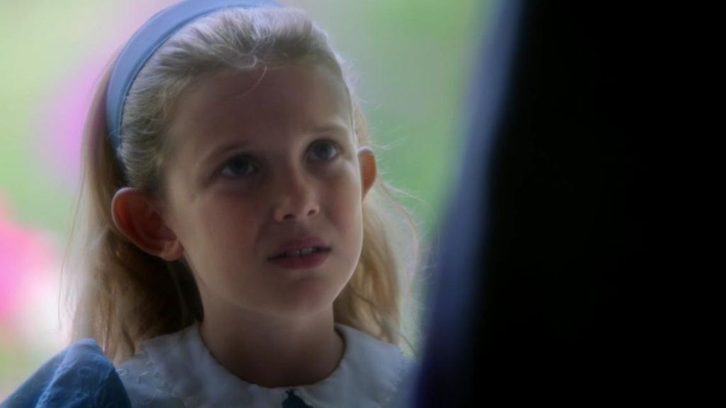 Millie Bobby Brown as Alice in Once Upon a Time