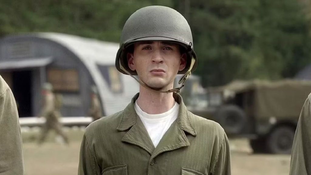 skinnny Steve Rogers in Captain America: The First Avenger
