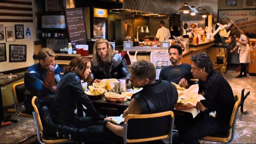 The Avengers post credit scene
