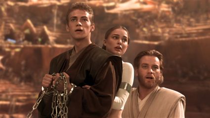Star Wars Attack of the Clones Anakin, Obi-Wan, Padme