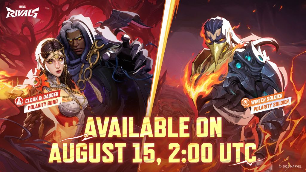 Cloak and Dagger Winter Soldier Polarity Skins Marvel Rivals