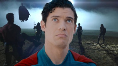David Corenswet's Superman with the Justice League in Peacemaker