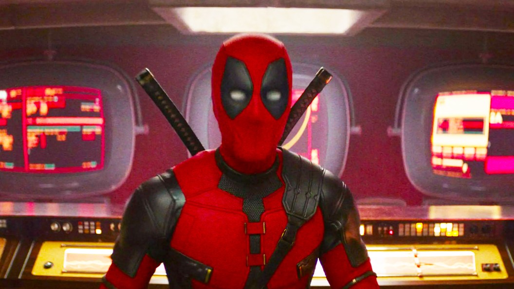 Deadpool in the TVA in Deadpool & Wolverine