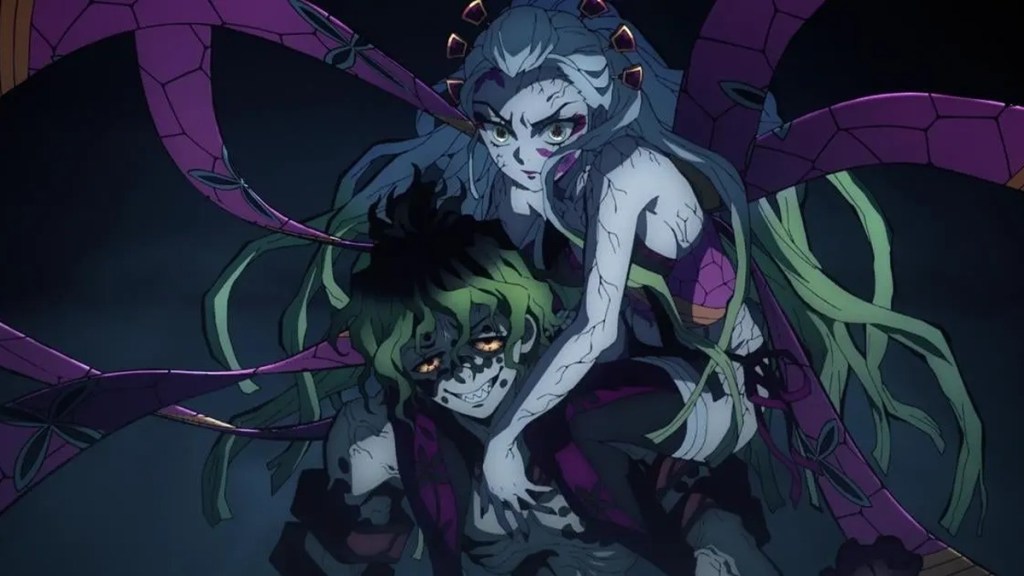 Demon Slayer most powerful villains Gyutaro and Daki