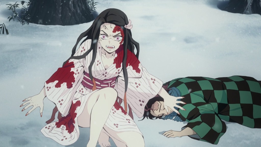 Demon Slayer Infinity Castle best fight action anime shonen season 1 Nezuko