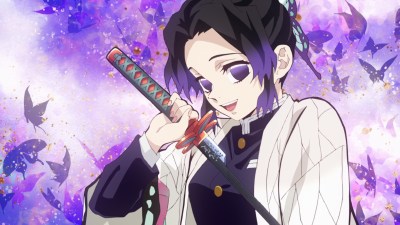 Demon Slayer Shinobu Kocho Infinity Castle us release date promo poster