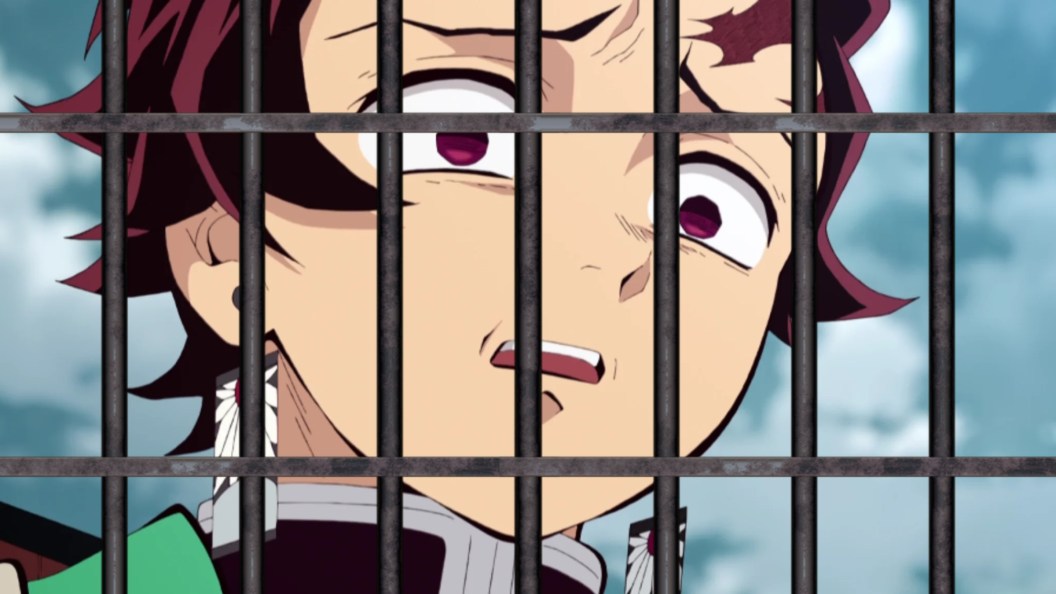 Demon Slayer Tanjiro in jail fan arrested Infinity castle anime movie release date