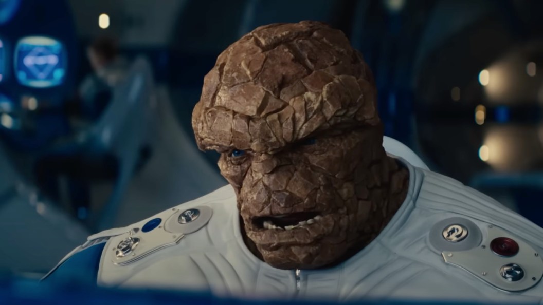 Ebon Moss Bachrach as Ben Grimm in Fantastic Four First Steps