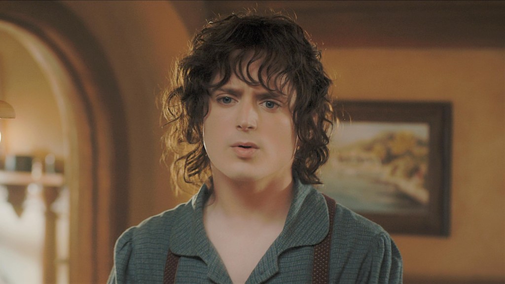 Frodo (Elijah Wood) in The Hobbit An Unexpected Journey