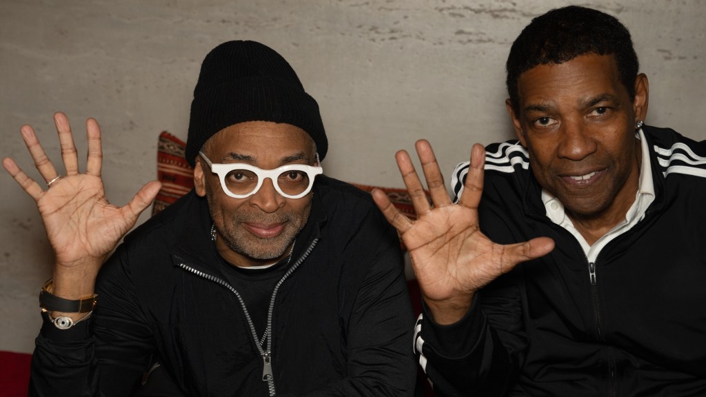 Highest 2 Lowest Spike Lee Denzel Washington BTS image