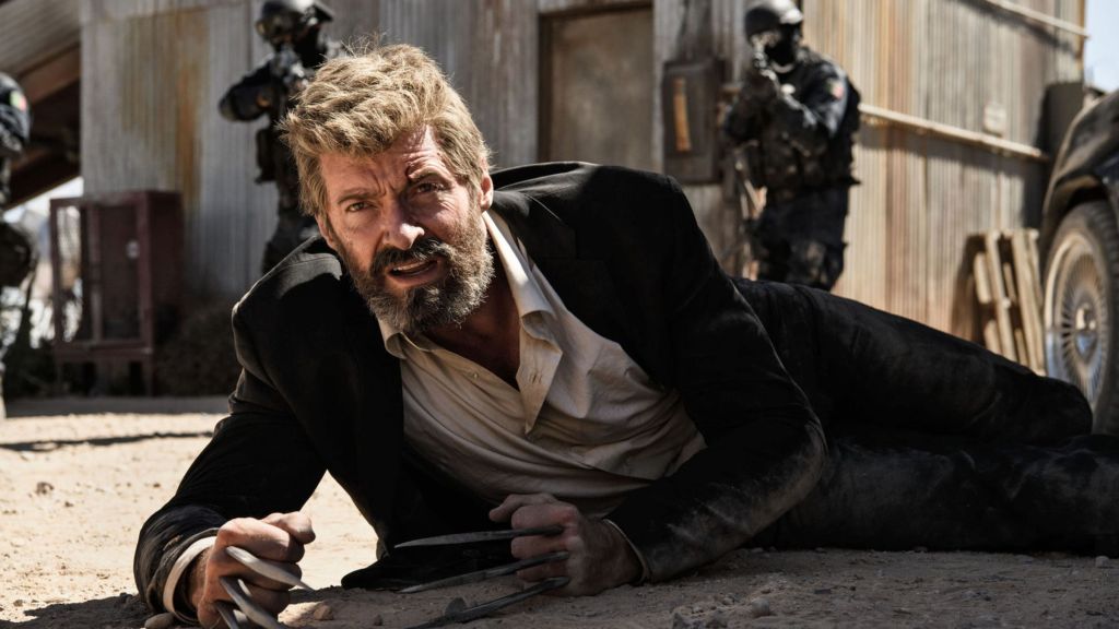 Hugh Jackman as Wolverine in Logan