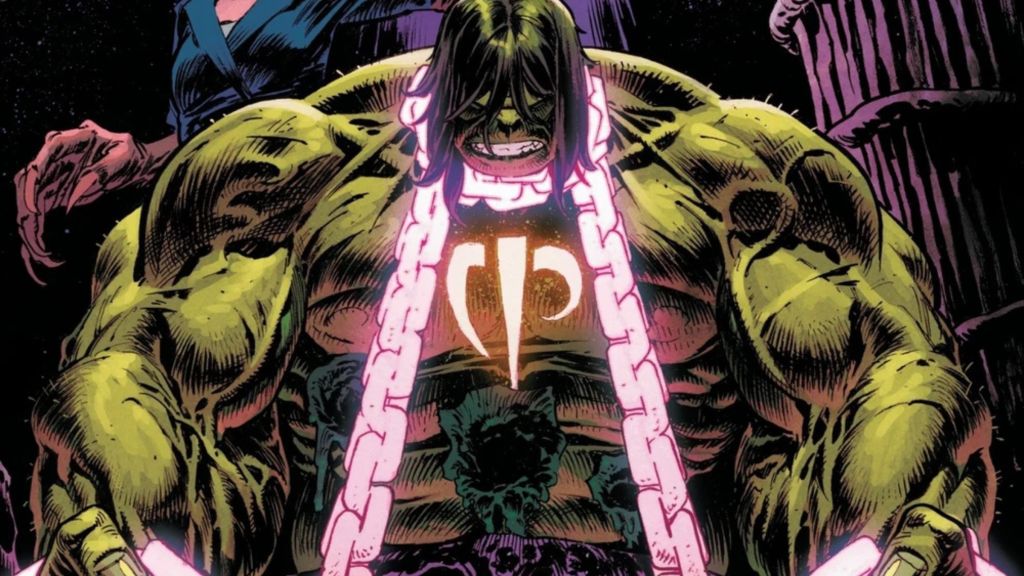 Immortal Hulk chained