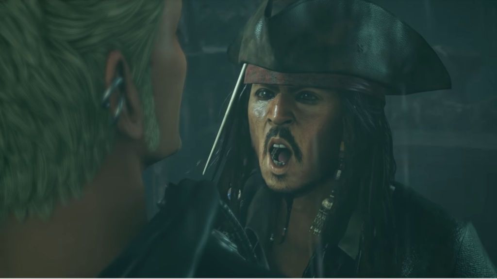 Jack Sparrow in Kingdom Hearts II