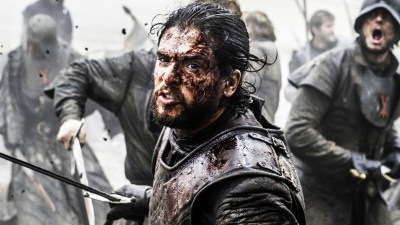 Jon Snow fighting in Game of Thrones