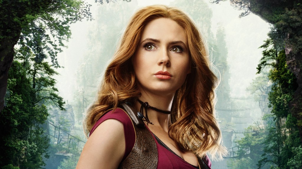 Karen Gillan Jumanji character poster cropped