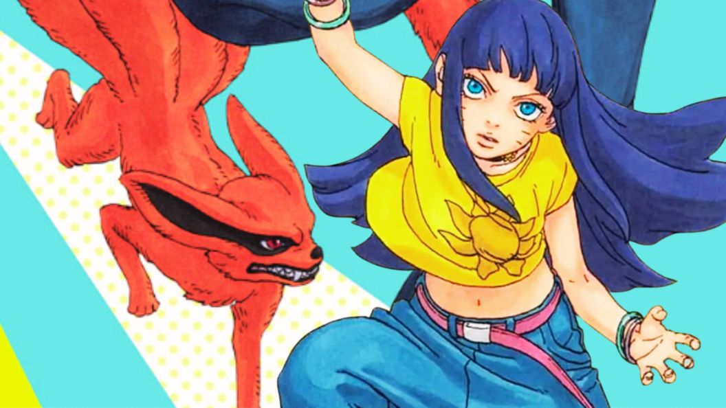 Kurama and Himawari in a custom image together
