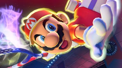 Mario in Mario Tennis Aces