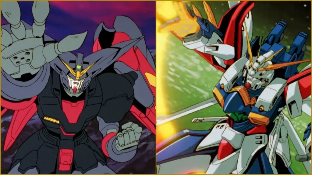 Best G Gundam Fights God Gundam vs. Master Asia