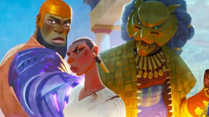 Memnon, Noni, and the Lion in Eyes of Wakanda